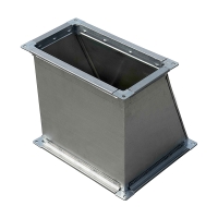 Переход прямоугольный (оц. сталь) 500х250-400х200