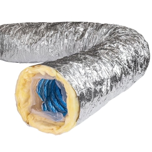 Воздуховод гибкий антибактериальный AFS SONOAFS ALU Hygiene (127 мм/10 м)