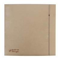 Вытяжной вентилятор Soler Palau SILENT-100 CHZ CHAMPAGNE DESIGN 4C Вытяжной вентилятор Soler Palau SILENT-100 CHZ CHAMPAGNE DESIGN 4C