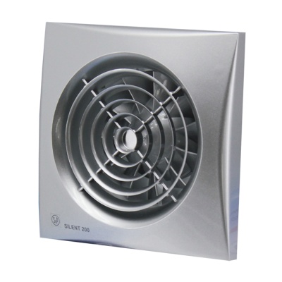 Вентилятор с обратным клапаном Soler Palau SILENT-200 CHZ SILVER