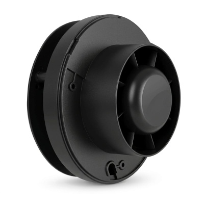 Вентилятор вытяжной потолочный Seicoi Ratio Design 100 Matt black glass