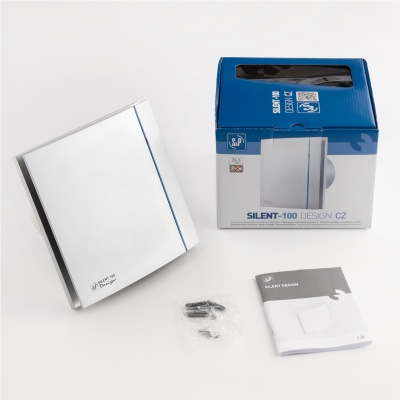 Вытяжной вентилятор Soler Palau SILENT-100 CZ SILVER DESIGN 