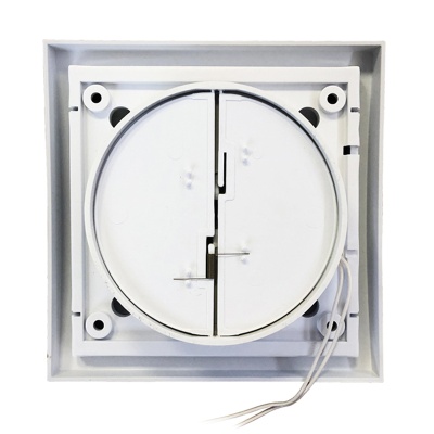 Вентилятор с обратным клапаном JSC MM 100 (сверхтонкий, квадрат)