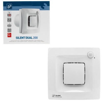 Накладной вентилятор Soler Palau SILENT DUAL 200 Накладной вентилятор Soler Palau SILENT DUAL 200