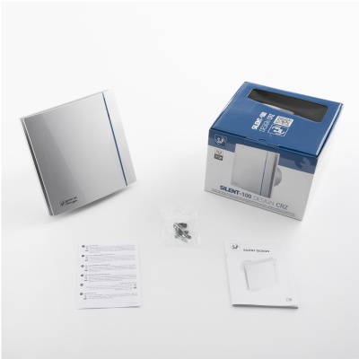 Накладной вентилятор Soler Palau SILENT-100 CRZ SILVER DESIGN Накладной вентилятор Soler Palau SILENT-100 CRZ SILVER DESIGN