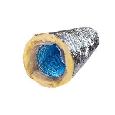 Воздуховод круглый гибкий антибактериальный AFS SONOAFS ALU Hygiene (203 мм/10 м)