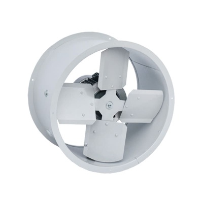 Вентилятор осевой реверсивный Ровен ОВР-3,55 (3ф/380, 0,18кВт/1500об/мин/3100 м3/ч)