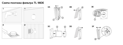 Сменный материал для фильтра грубой очистки воздуха для TL 98 DE Сменный материал для фильтра грубой очистки воздуха для TL 98 DE