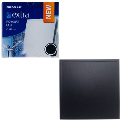 Накладной вентилятор Europlast EET100A черный