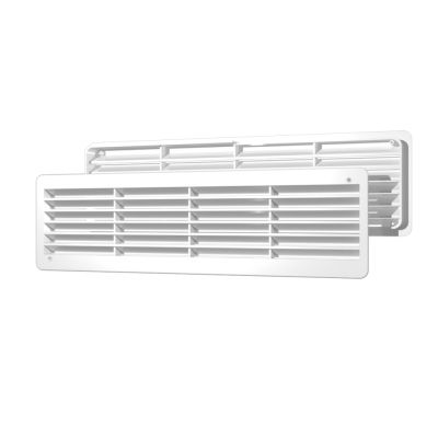 Вентиляционная решетка прямоугольная дверная ЭРА 4409ДП