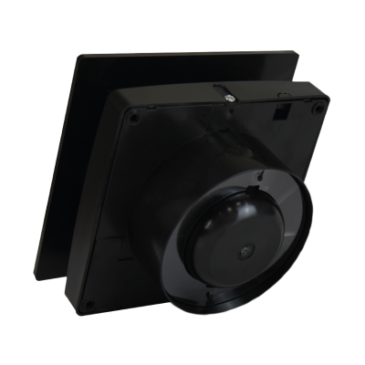 Вытяжной вентилятор Seicoi Floxy Design 100 Matt Black glass (SMAD04-01G)