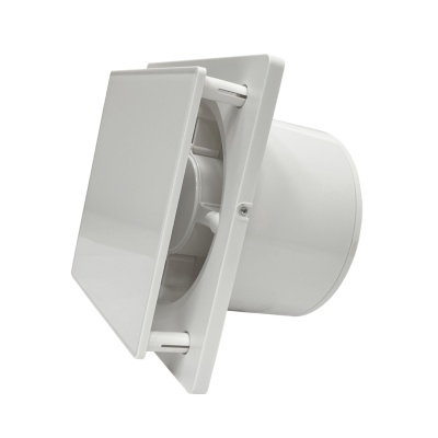 Вентилятор с обратным клапаном Seicoi 150 White Glass SKGP06-01