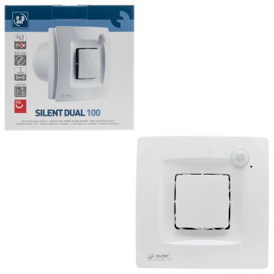 Накладной вентилятор Soler Palau SILENT DUAL 100 Накладной вентилятор Soler Palau SILENT DUAL 100