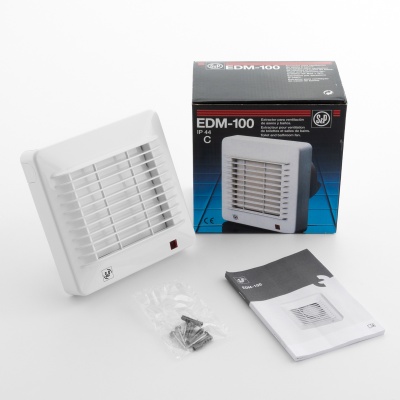 Вентилятор с обратным клапаном Soler Palau EDM-100 C