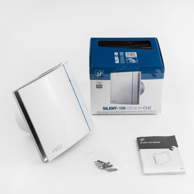 Накладной вентилятор Soler Palau SILENT-100 CHZ SILVER DESIGN