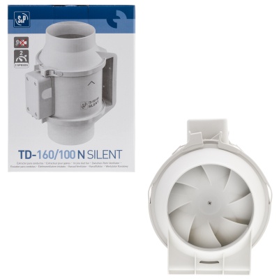 Канальный вентилятор Soler Palau TD-160/100 N Silent Канальный вентилятор Soler Palau TD-160/100 N Silent