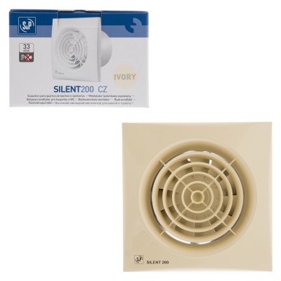 Накладной вентилятор Soler Palau SILENT-200 CZ IVORY