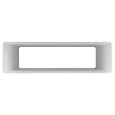 Воздуховод плоский пластиковый ЭРА 620ВП2 (204х60 мм/2 м)