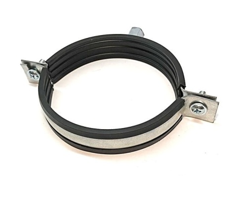 Хомут для воздуховодов D100мм с уплотнителем M8