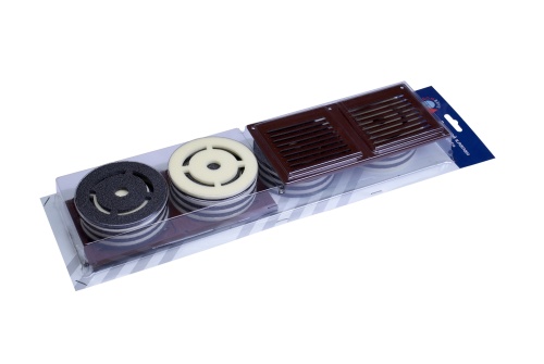 Вентиляционный клапан ДомВент ДверВент коричневый